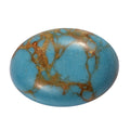 Mojave Blue Turquoise (Ovl 8x6 mm) 1.10 ctw Loose Gemstone - Sticky add to cart bar