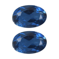 Ceylon Color Quartz (Ovl 6x4 mm) 0.82 ctw Loose Gemstone