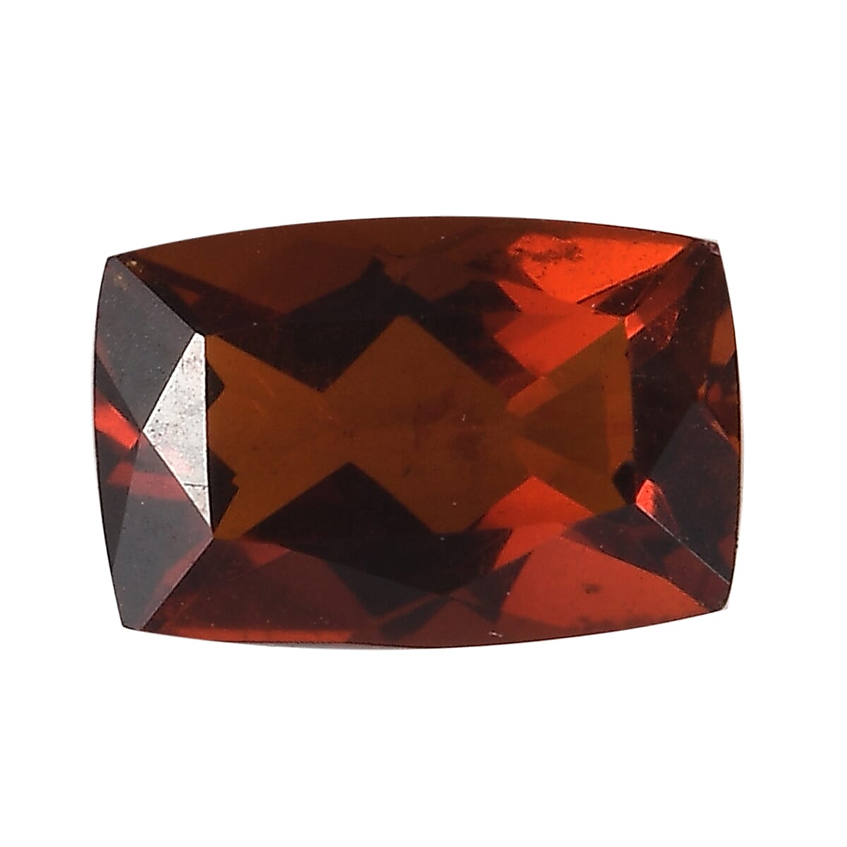 Brazilian Cherry Citrine (Cush 6x4 mm) 0.45 ctw Loose Gemstone