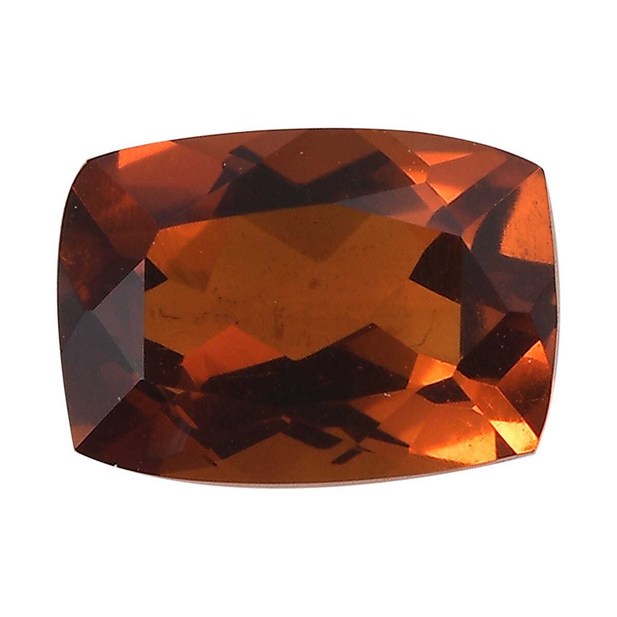 Brazilian Cherry Citrine (Cush 7x5 mm) 0.80 ctw Loose Gemstone