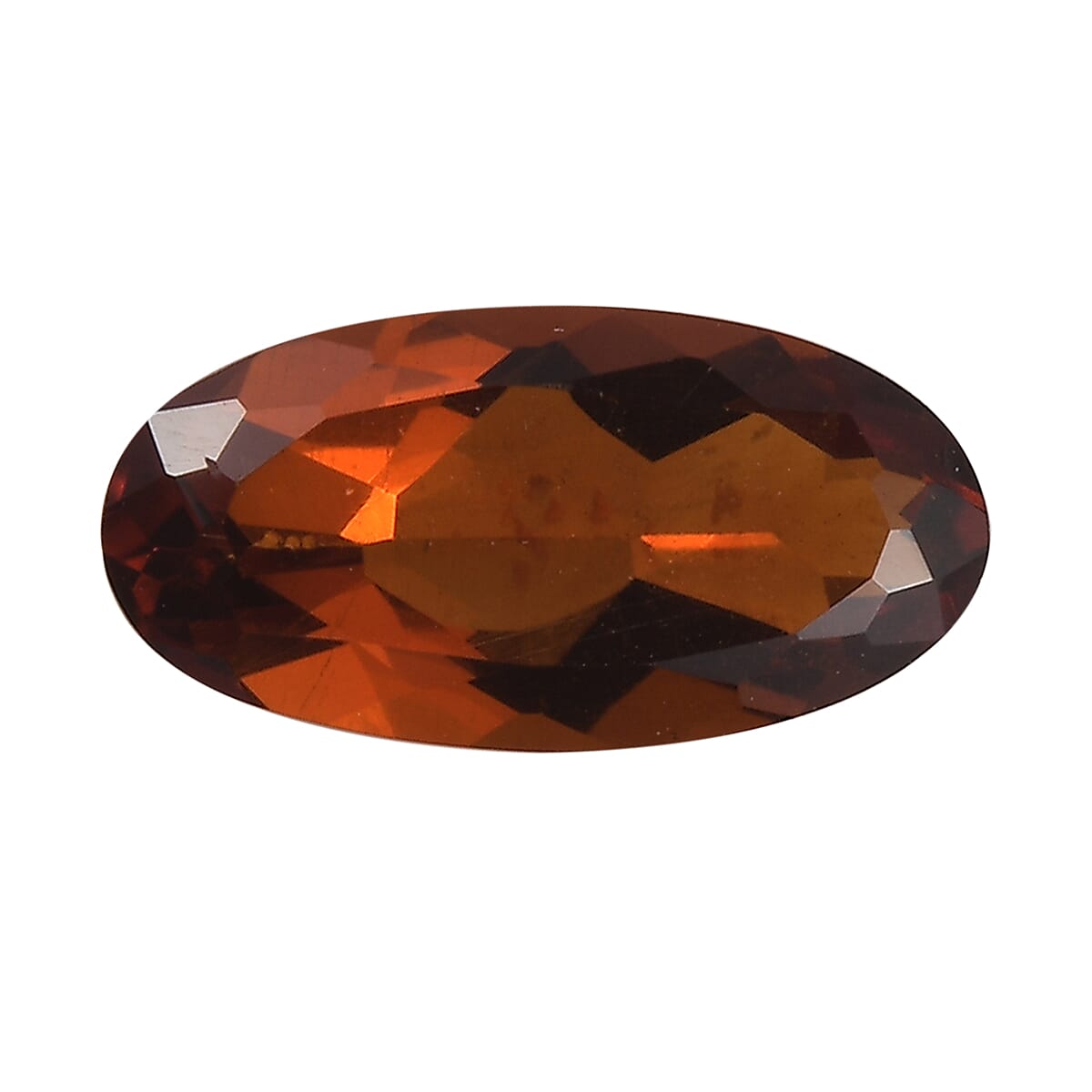 Brazilian Cherry Citrine (Oval 8x4 mm) 0.50 ctw