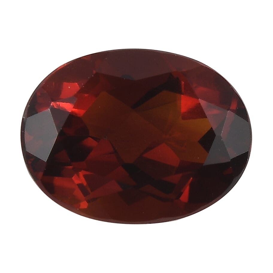 Brazilian Cherry Citrine (Oval 8x6 mm) 1.00 ctw Loose Gemstone