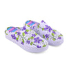 Purple & White