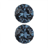 Denim Blue Crystal by Swarovski Set of 2 (Rnd 5.3 mm) 0.82 ctw Loose Gemstone