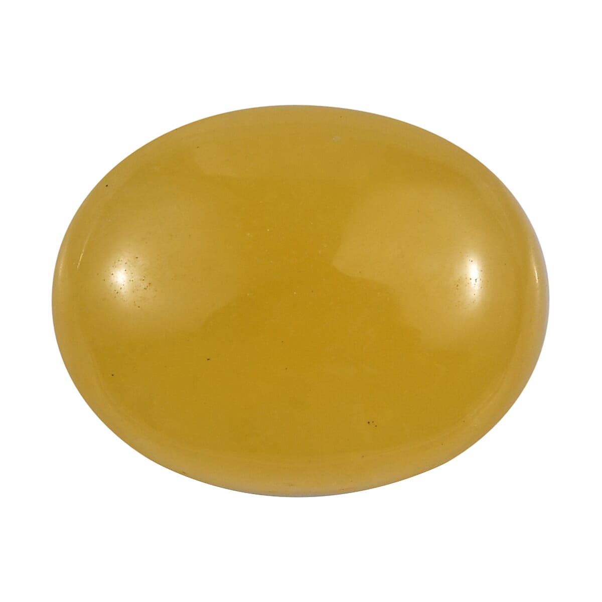 Yellow Jade (Ovl 9x7 mm) 2.31 ctw Loose Gemstone