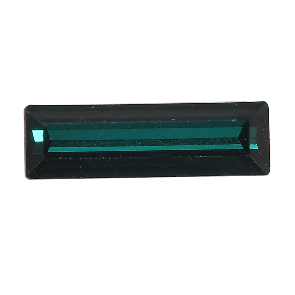 Emerald Crystal by Swarovski (Bgt 10x3 mm) 0.62 ctw Loose Gemstone