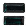 Emerald Crystal by Swarovski Set of 2 (Bgt 7x3 mm) 0.82 ctw Loose Gemstone - Sticky add to cart bar