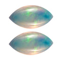 Ethiopian Welo Opal Set of 2 (Mrq 6x3 mm) 0.27 ctw Loose Gemstone - Sticky add to cart bar