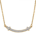 Luxuriant Lab Grown Diamond SI 0.30 ctw Necklace in 18K Vermeil Yellow Gold Over Sterling Silver 18 Inches - Sticky add to cart bar