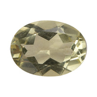 Green Gold Quartz (Oval 8x6 mm) 1.03 ctw Loose Gemstone