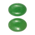 Green Jade (Ovl 7x5 mm) 1.86 ctw Loose Gemstone - Sticky add to cart bar