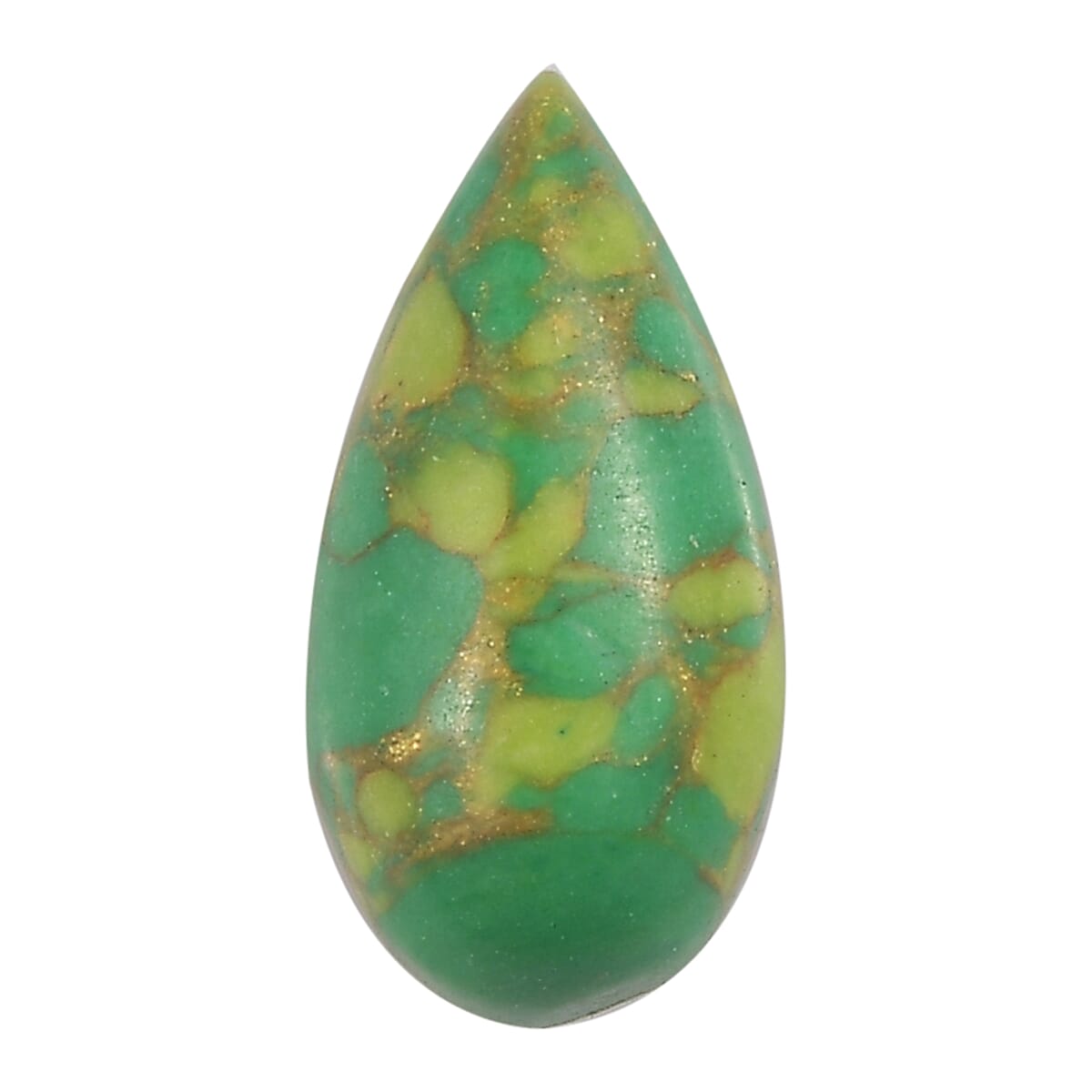 Mojave Green Turquoise (Pear 8x4 mm) 0.62 ctw Loose Gemstone