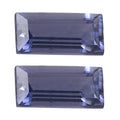 Catalina Iolite Set of 2 (Bgt 5x2.5 mm) 0.33 ctw Loose Gemstone - Sticky add to cart bar
