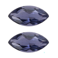 Catalina Iolite Set of 2 (Mrq 5x2.5 mm) 0.22 ctw Loose Gemstone
