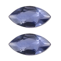 Catalina Iolite Set of 2 (Mrq 6x3 mm) 0.36 ctw Loose Gemstone