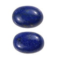 Set of 2 Lapis Lazuli (Oval 7x5 mm) 1.38 ctw Loose Gemstone - Sticky add to cart bar