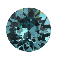Light Turquoise Crystal by Swarovski (Rnd 8 mm) 1.85 ctw Loose Gemstone