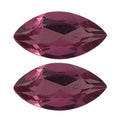Lotus Garnet Set of 2 (Mrq 6x3 mm) 0.55 ctw Loose Gemstone - Sticky add to cart bar