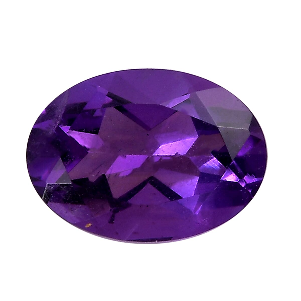 Lusaka Amethyst (Ovl 7x5 mm) 0.61 ctw Loose Gemstone