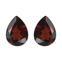 Mozambique Garnet Set of 2 (Pear 7x5mm) 1.49 ctw Loose Gemstone
