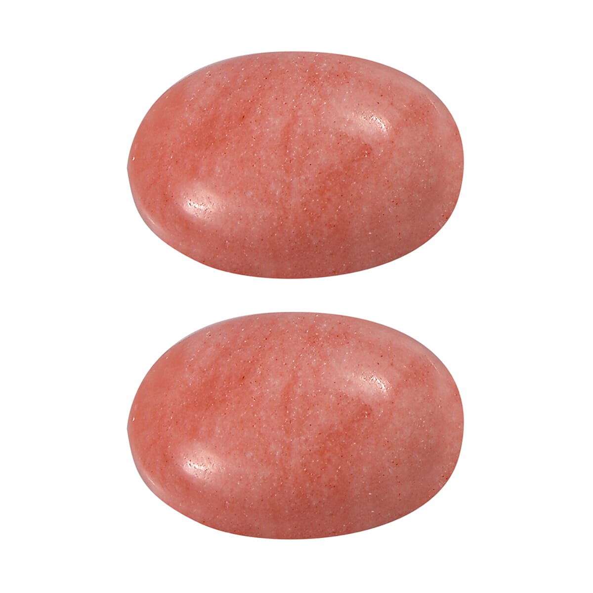 AAA Oregon Sunrise Peach Opal Set of 2 (Ovl 6x4mm) 0.56 ctw Loose Gemstone