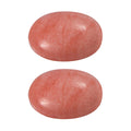 AAA Oregon Sunrise Peach Opal Set of 2 (Ovl 6x4mm) 0.56 ctw Loose Gemstone - Sticky add to cart bar