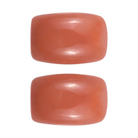 AAA Peach Opal Set of 2 (Cush 6x4mm) 0.75 ctw Loose Gemstone