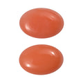 AAA Peach Opal Set of 2 (Ovl 6x4mm) 0.61 ctw Loose Gemstone - Sticky add to cart bar