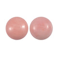 Peach Opal Set of 2 (Rnd 5mm) 0.76 ctw  Loose Gemstone - Sticky add to cart bar
