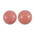 AA Peach Opal Set of 2 (Rnd 5mm) 0.71 ctw Loose Gemstone - Sticky add to cart bar