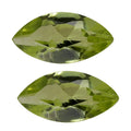Set of 2 AA Peridot (Mrq 6x3 mm) 0.49 ctw Loose Gemstone - Sticky add to cart bar