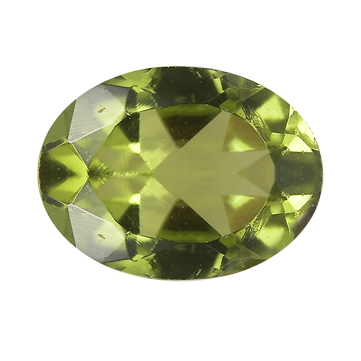 Peridot (Oval 8x6 mm) 1.13 ctw  Loose Gemstone