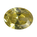 Simulated Peridot Color Diamond (Ovl 8x6mm) 1.92 ctw Loose Gemstone - Sticky add to cart bar