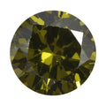 Simulated Peridot Diamond (Rnd 8mm) 3.20 ctw Loose Gemstone - Sticky add to cart bar