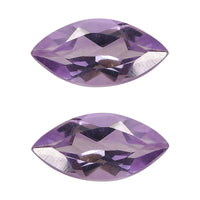 Set of 2 Rose De France Amethyst (Mrq 8x4 mm) 0.78 ctw Loose Gemstone