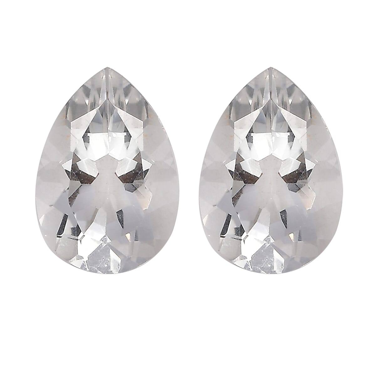Petalite Set of 2 (Pear 7x5mm) 0.94 ctw  Loose Gemstone