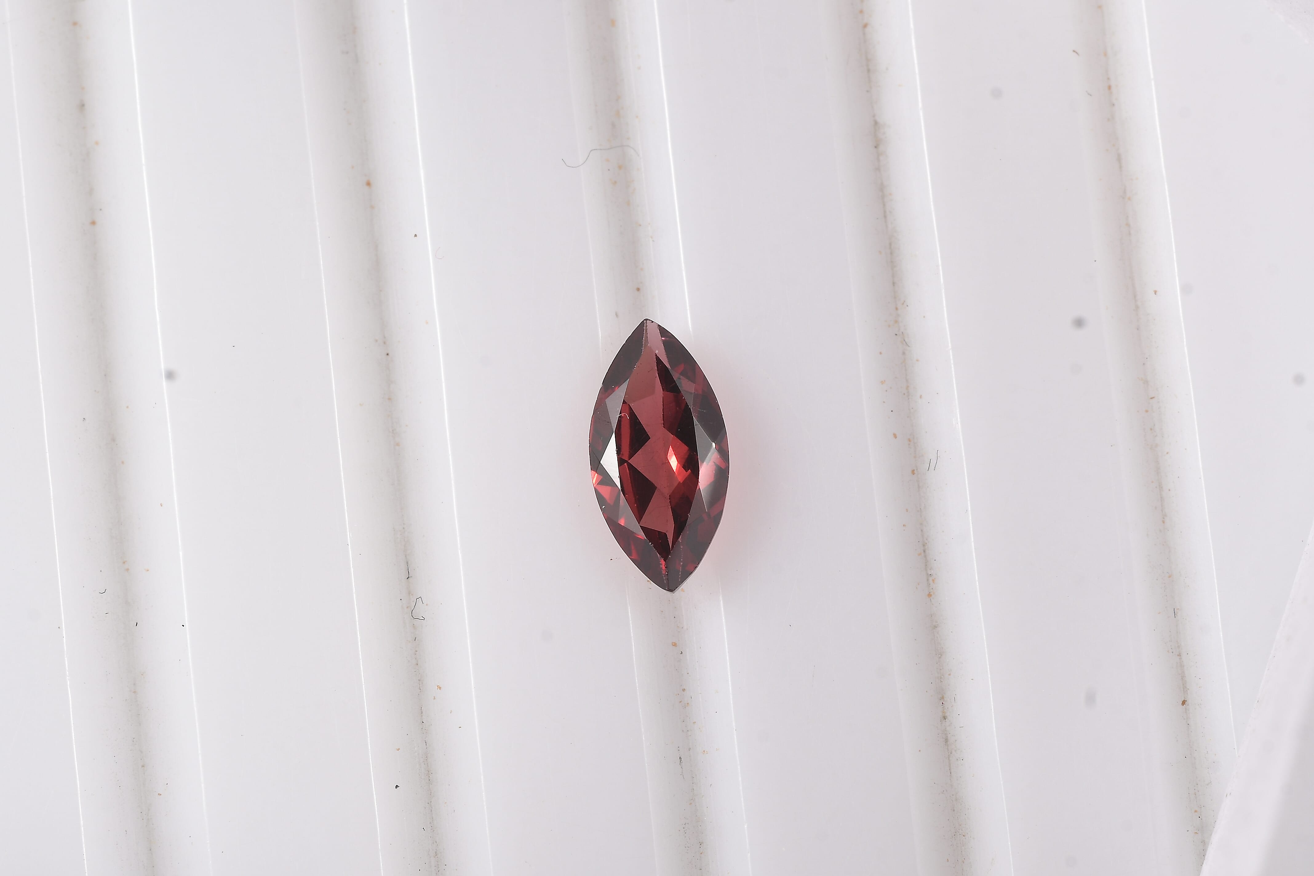 Mozambique Garnet (Mrq 8x4 mm) 0.59 ctw Loose Gemstone