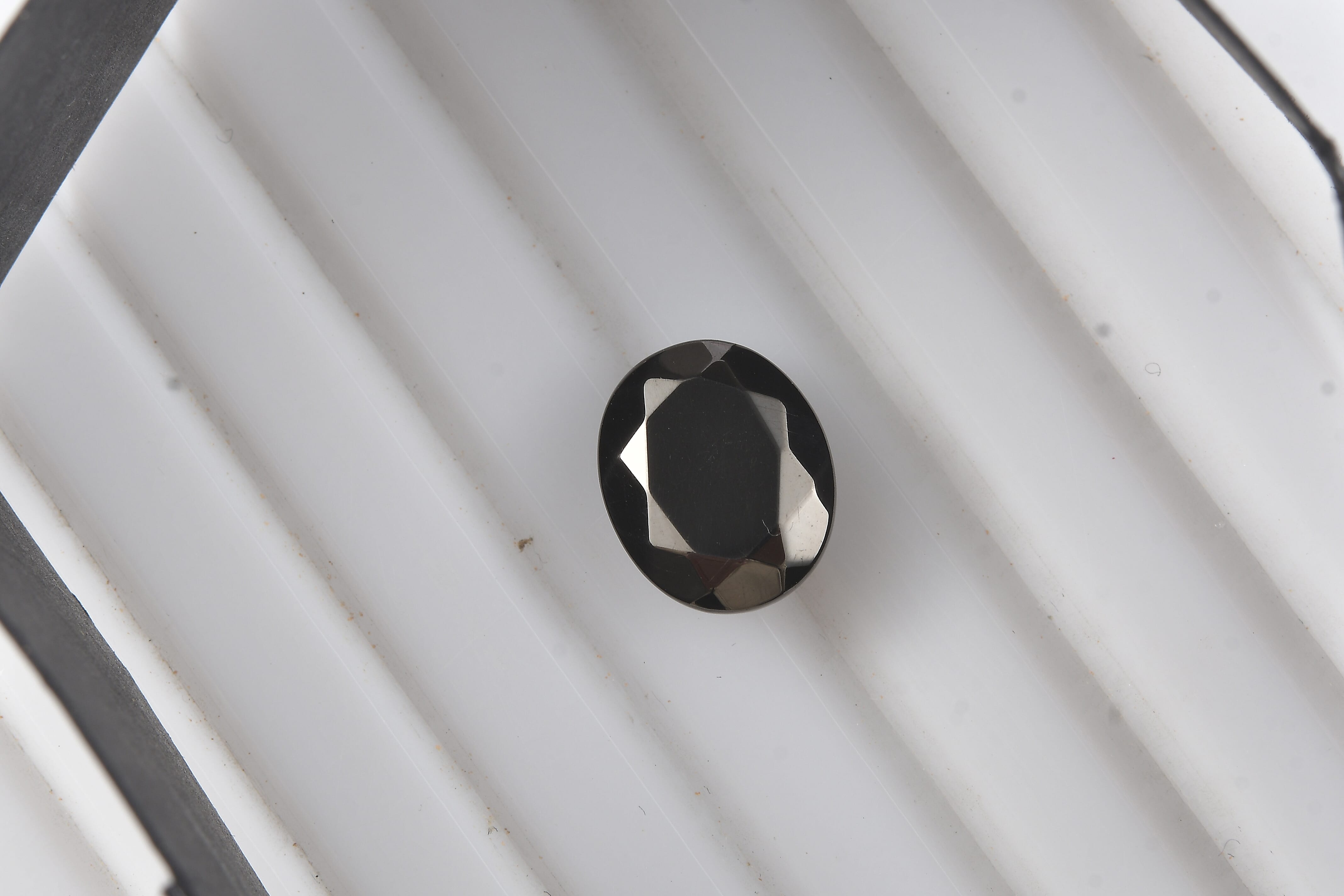 Elite Shungite (Oval 12x10 mm) 2.48 ctw Loose Gemstone