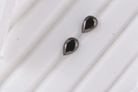 Set of 2 Elite Shungite (Pear 6x4 mm) 0.41 ctw Loose Gemstone