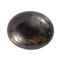 Matrix Silver Shungite (Ovl 12x10 mm) 2.68 ctw Loose Gemstone - Sticky add to cart bar