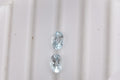 Skyblue Topaz Set of 2 (Ovl 6x4 mm) 1.07 ctw Loose Gemstone - Sticky add to cart bar