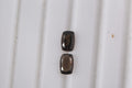 Smoky Quartz Set of 2 (Cush 6x4 mm) 0.80 ctw Loose Gemstone - Sticky add to cart bar