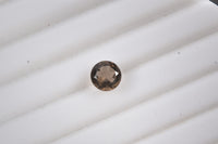 Smoky Quartz (Rnd 7 mm) 0.95 ctw Loose Gemstone