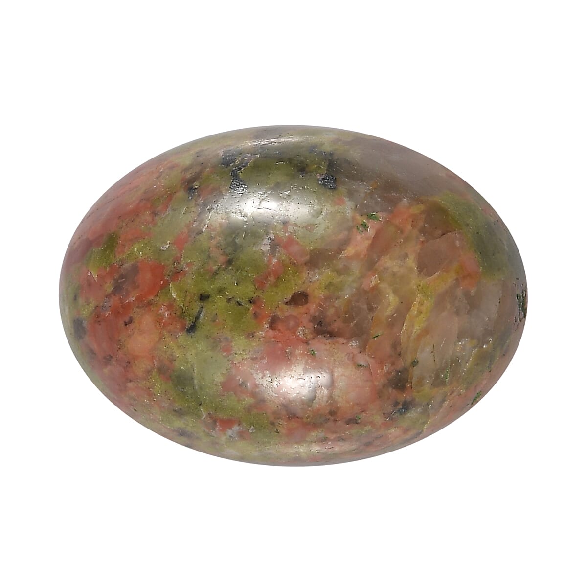 Unakite (Ovl 14x10mm) 6.18 ctw Loose Gemstone