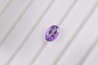 Uruguayan Amethyst (Ovl 7x5mm) 0.58 ctw Loose Gemstone