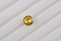 Simulated Yellow Diamond (Rnd 7 mm) 1.88 ctw Loose Gemstone