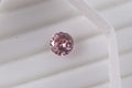 Simulated Pink Diamond (Rnd 8mm) 3.20 ctw Loose Gemstone - Sticky add to cart bar