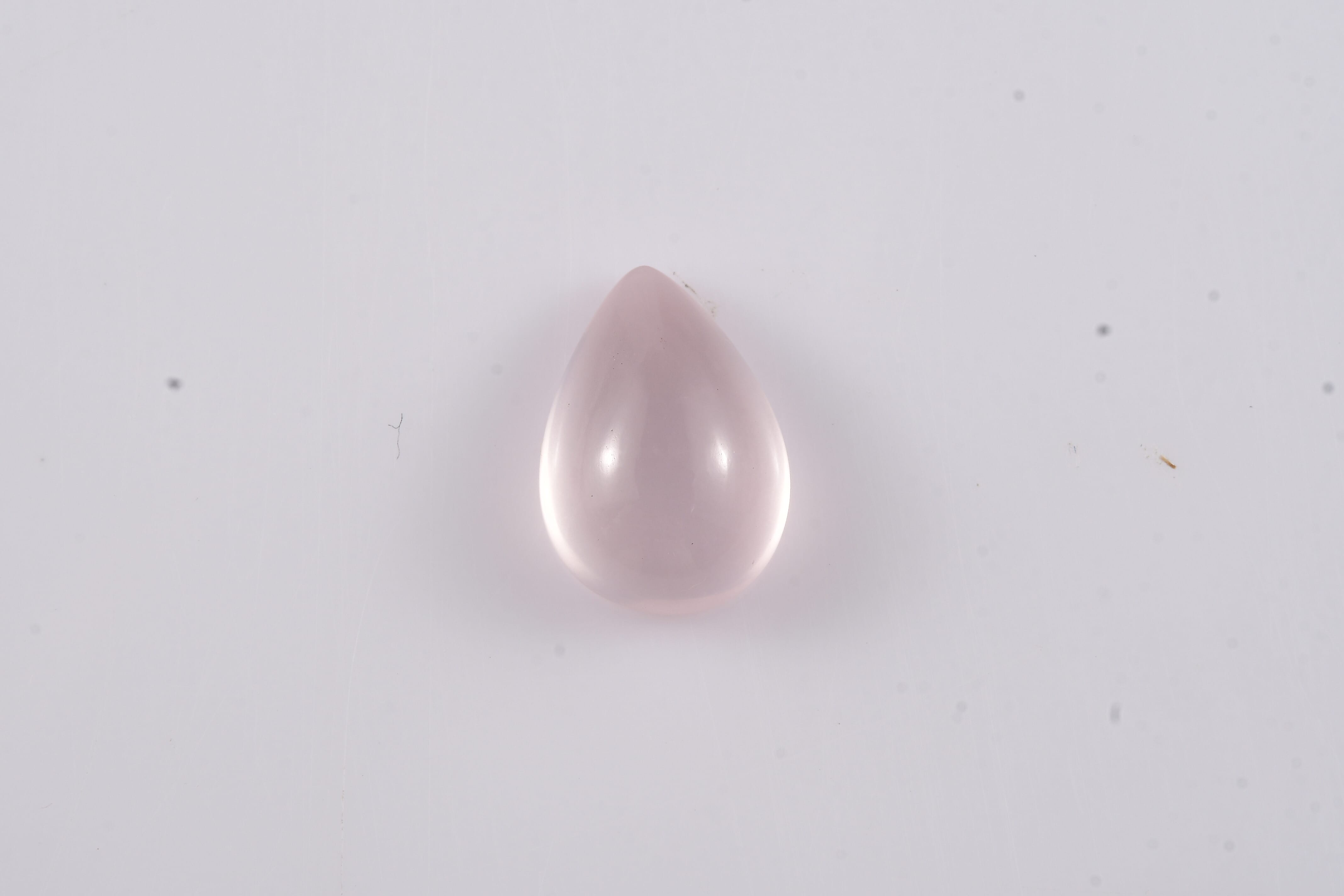 Galilea Rose Quartz (Pear 14x10 mm) 6.10 ctw Loose Gemstone