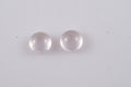 Set of 2 Galilea Rose Quartz (Rnd 7 mm) 2.39 ctw Loose Gemstone - Sticky add to cart bar