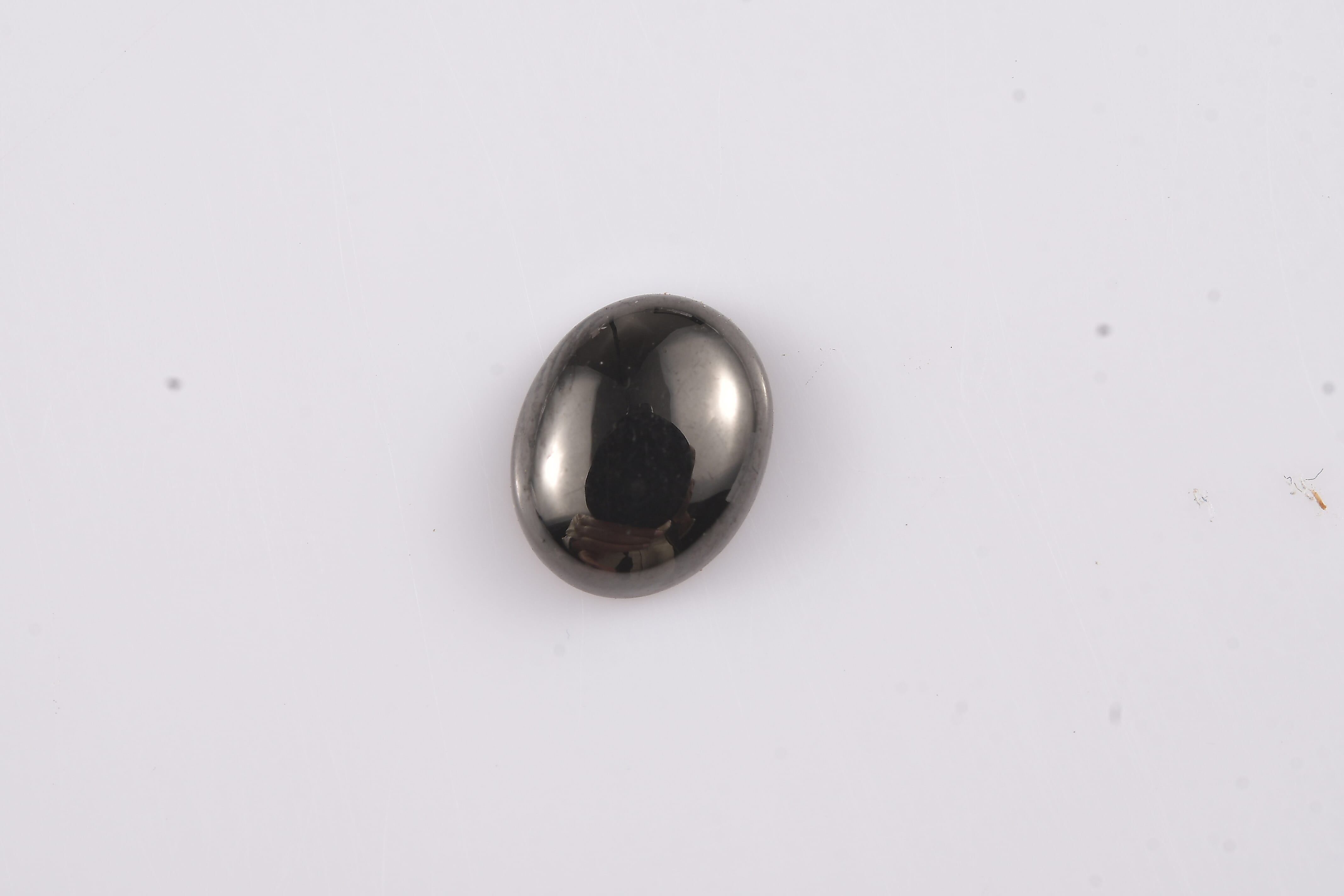 Elite Shungite (Oval 10x8 mm) 1.29 ctw Loose Gemstone
